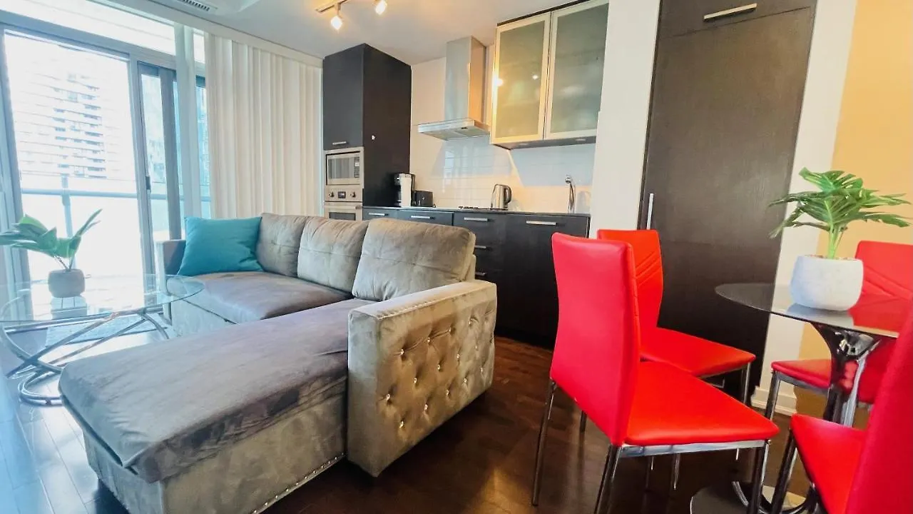 Comfort Opulence Suites Downtown High Floor Condo With Balcony Toronto Hotel